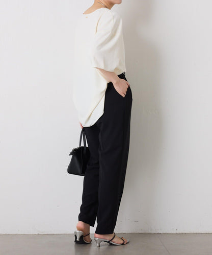 【減重3kg褲/復刻版】針織修身錐形褲/禮服