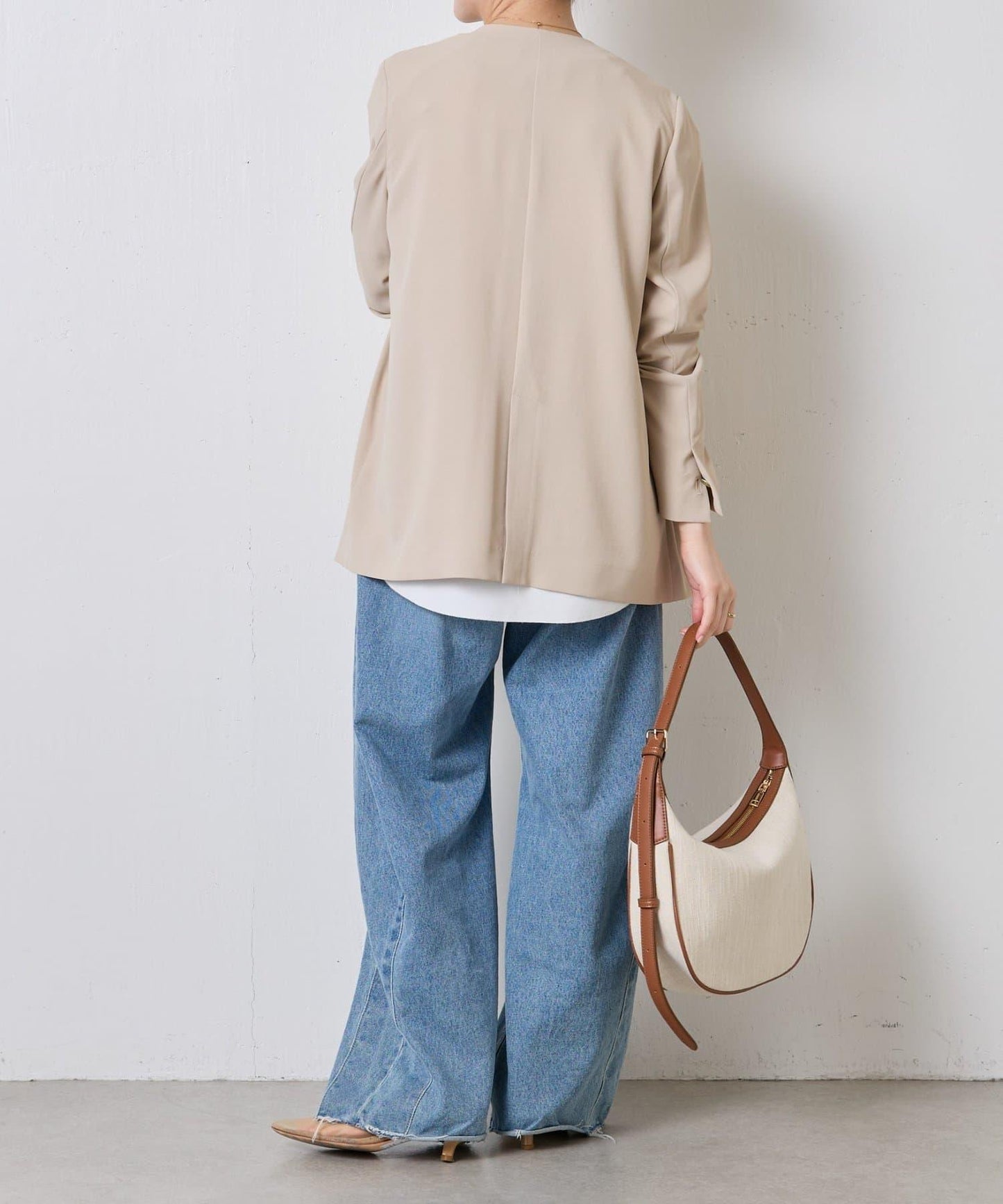 【新色上市/復刻】針織無領雙排扣夾克/禮服