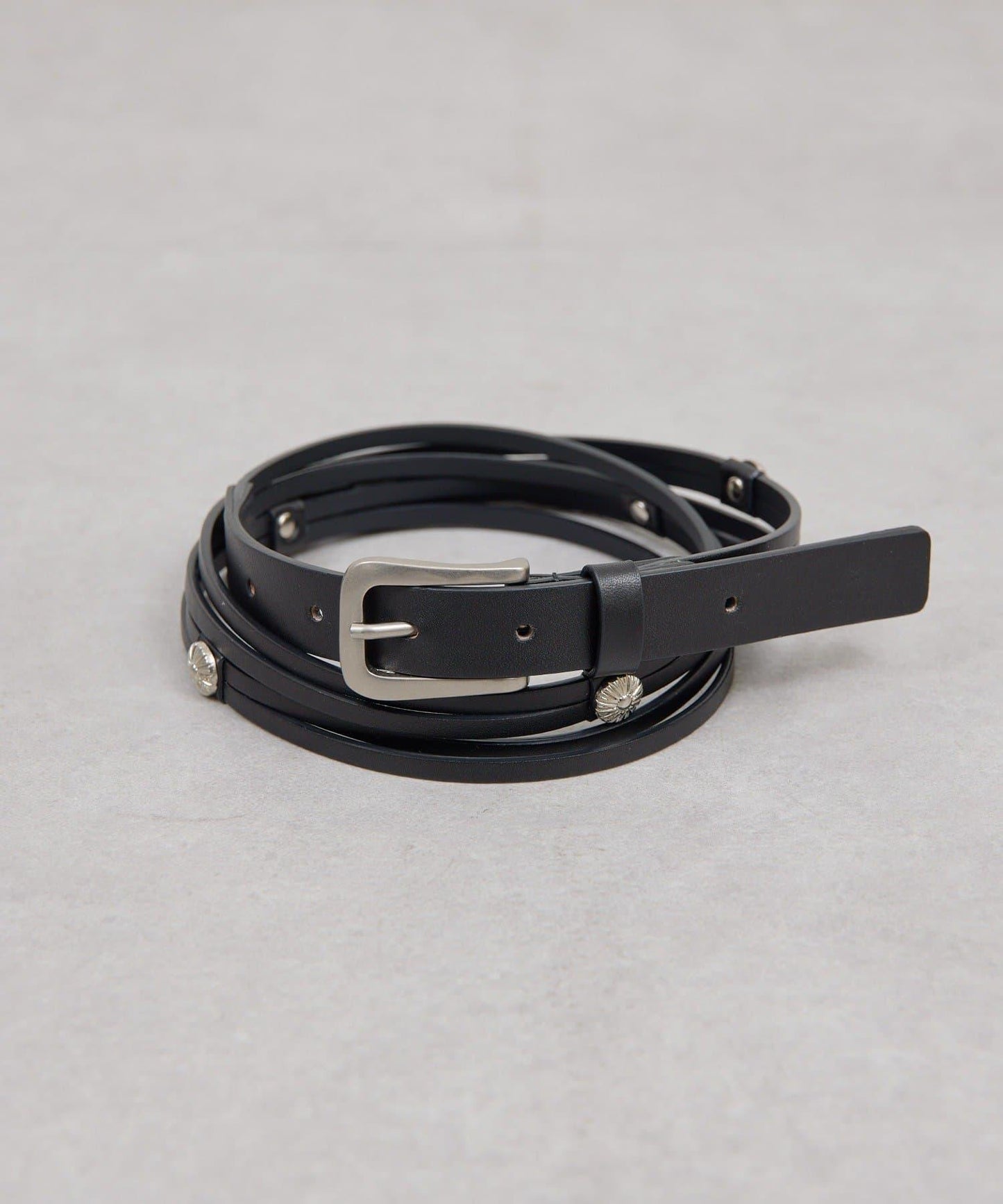 點綴裝飾釦皮帶