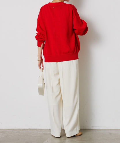 【高機能/とろみパンツ/マイナス3kg/5サイズ展開】ジャージワイドパンツ