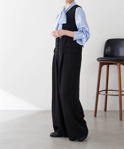 【顯瘦】馬甲連體褲/禮服