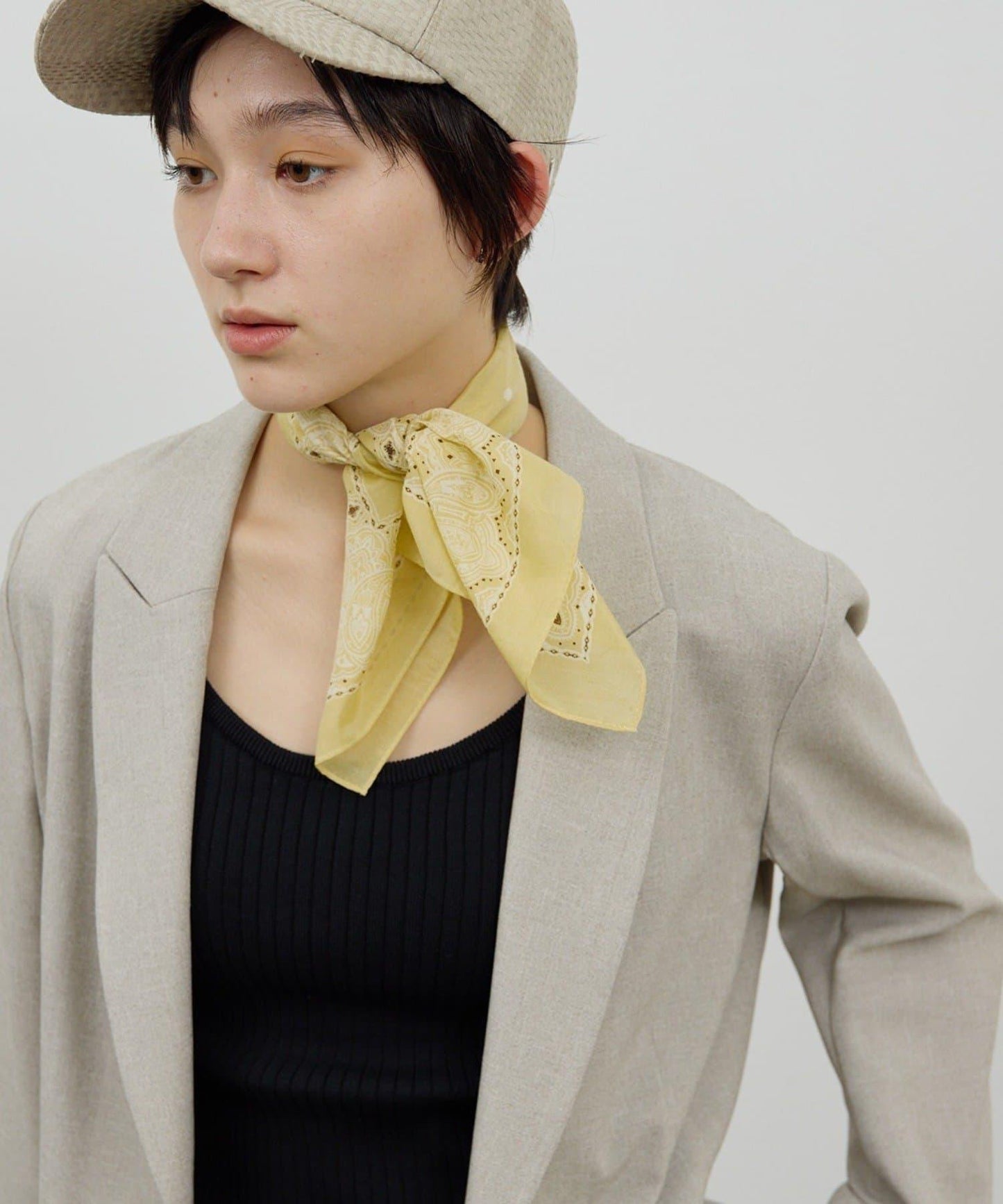 佩斯利波點圍巾