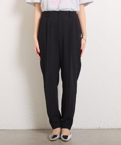 【減重3kg褲/復刻版】針織修身錐形褲/禮服