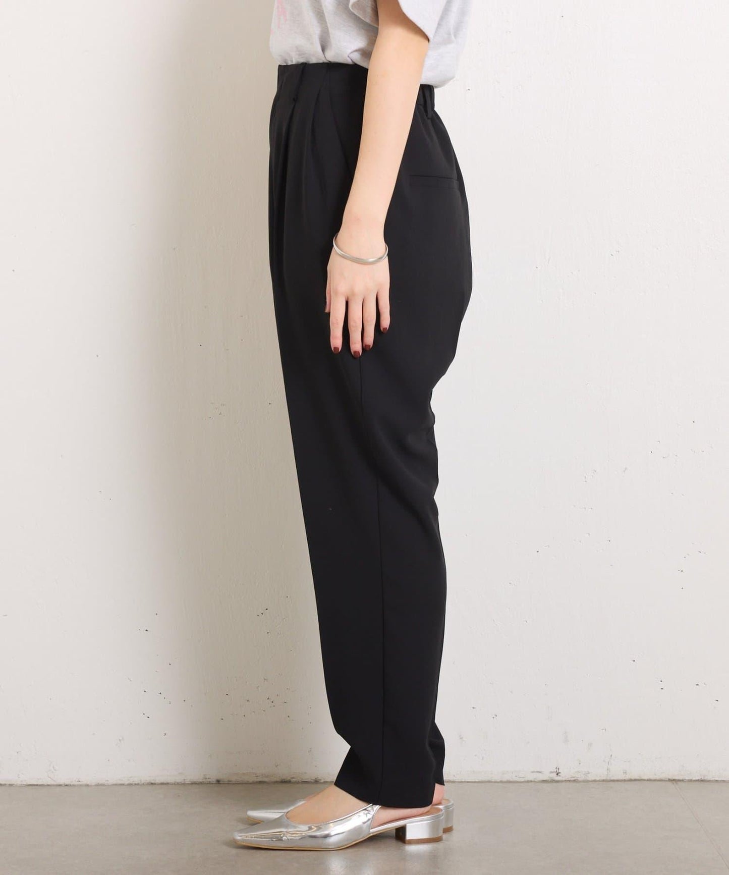 【減重3kg褲/復刻版】針織修身錐形褲/禮服