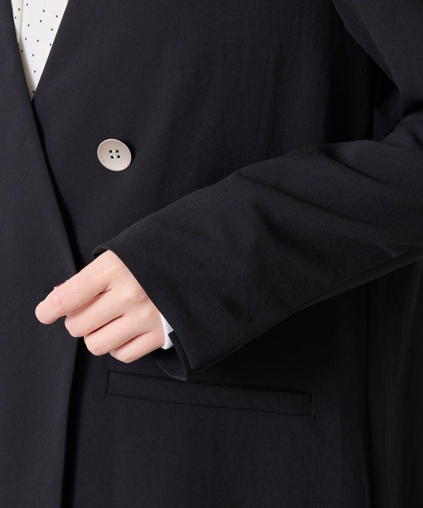 【新色上市/復刻】針織無領雙排扣夾克/禮服