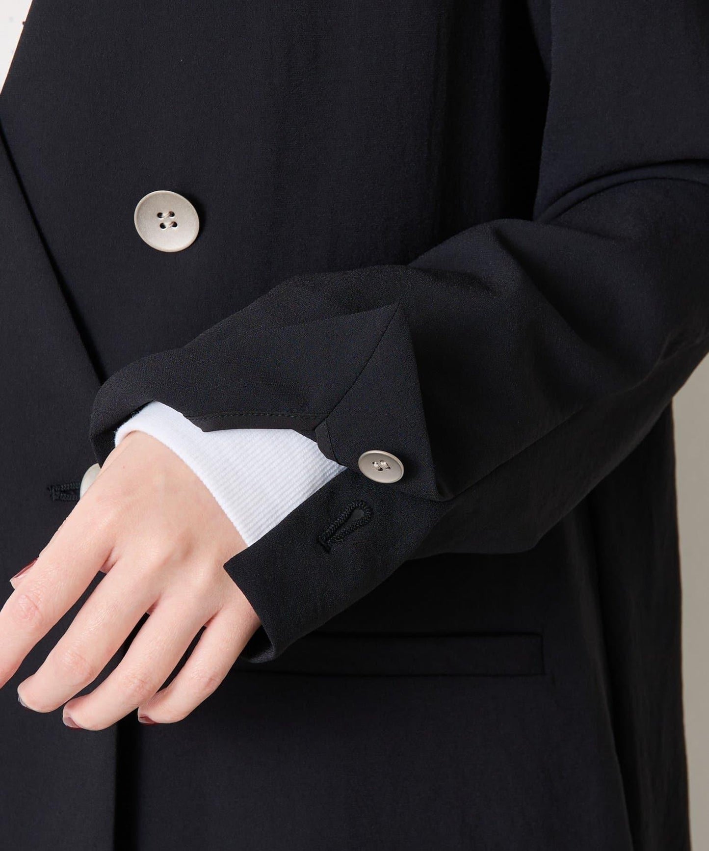 【新色上市/復刻】針織無領雙排扣夾克/禮服