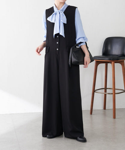 【顯瘦】馬甲連體褲/禮服