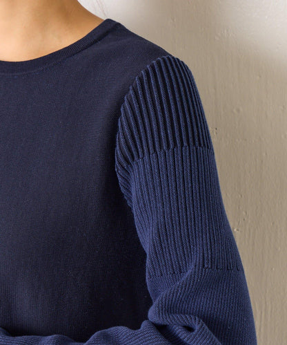 荷葉邊拼接連衣裙