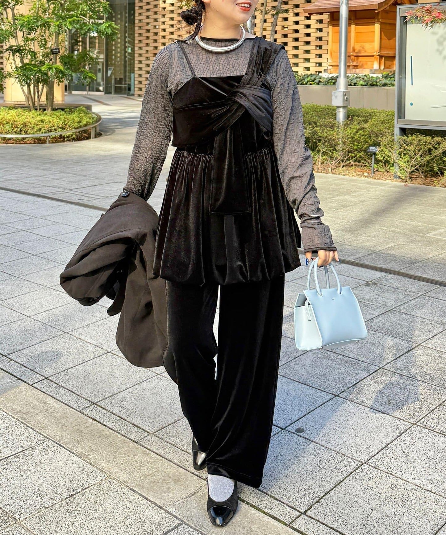 3件套天鵝絨套裝