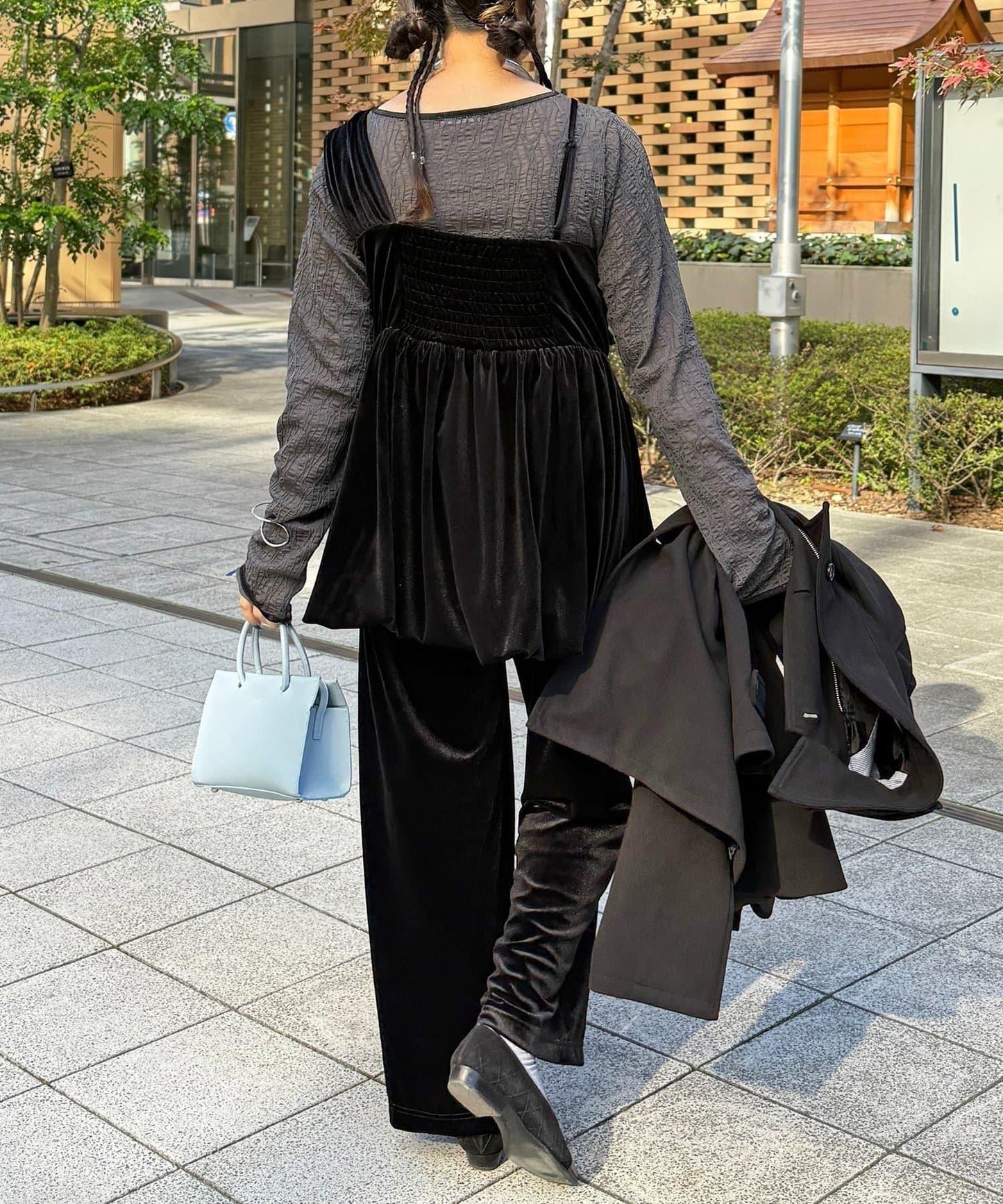 3件套天鵝絨套裝