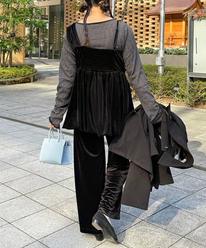 3件套天鵝絨套裝