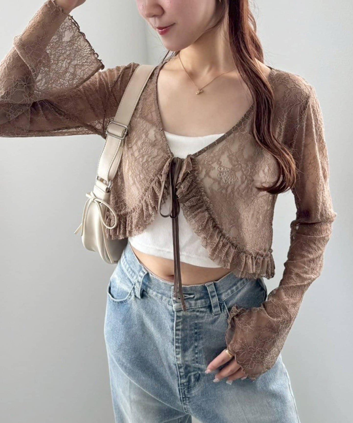 【one after another】蕾絲開衫