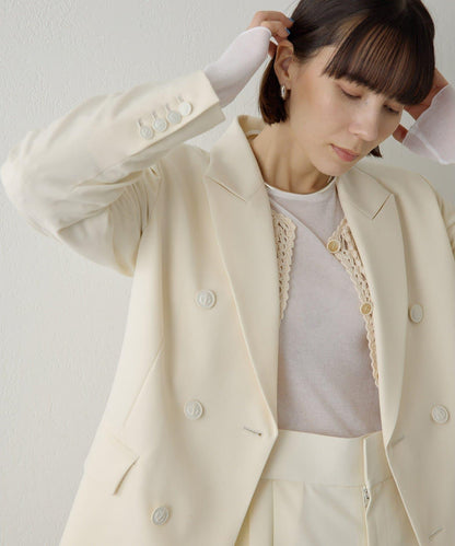 海軍風西裝外套