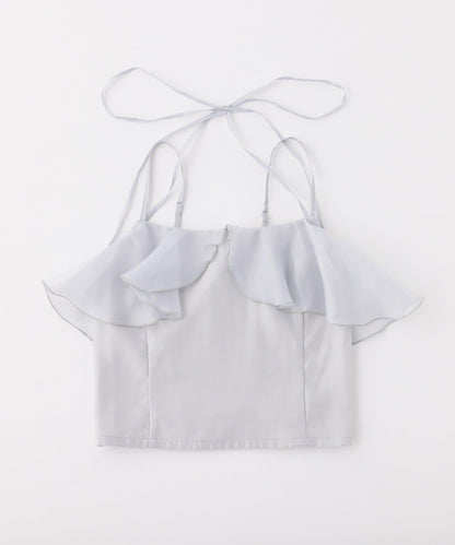 【one after another】首交叉吊帶背心