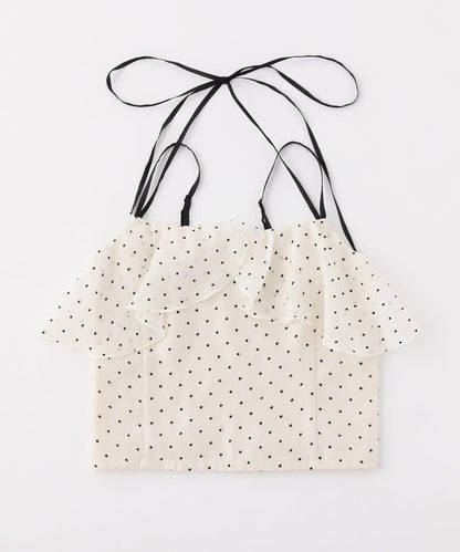 【one after another】首交叉吊帶背心