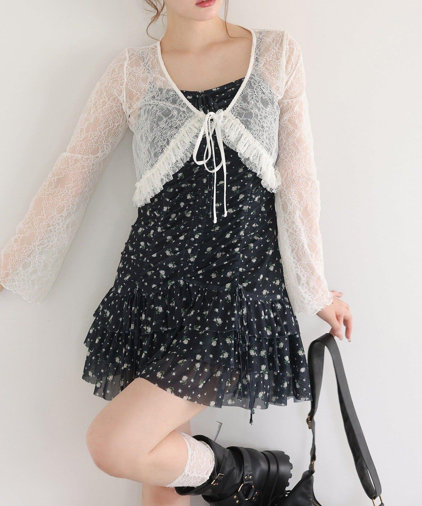 【one after another】蕾絲開衫