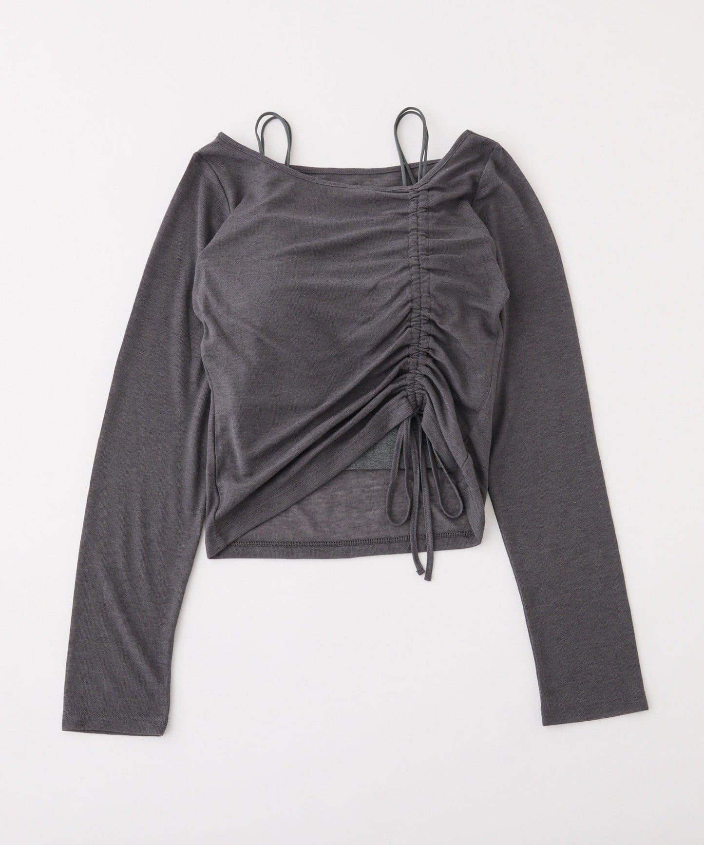 內搭套裝抽繩上衣