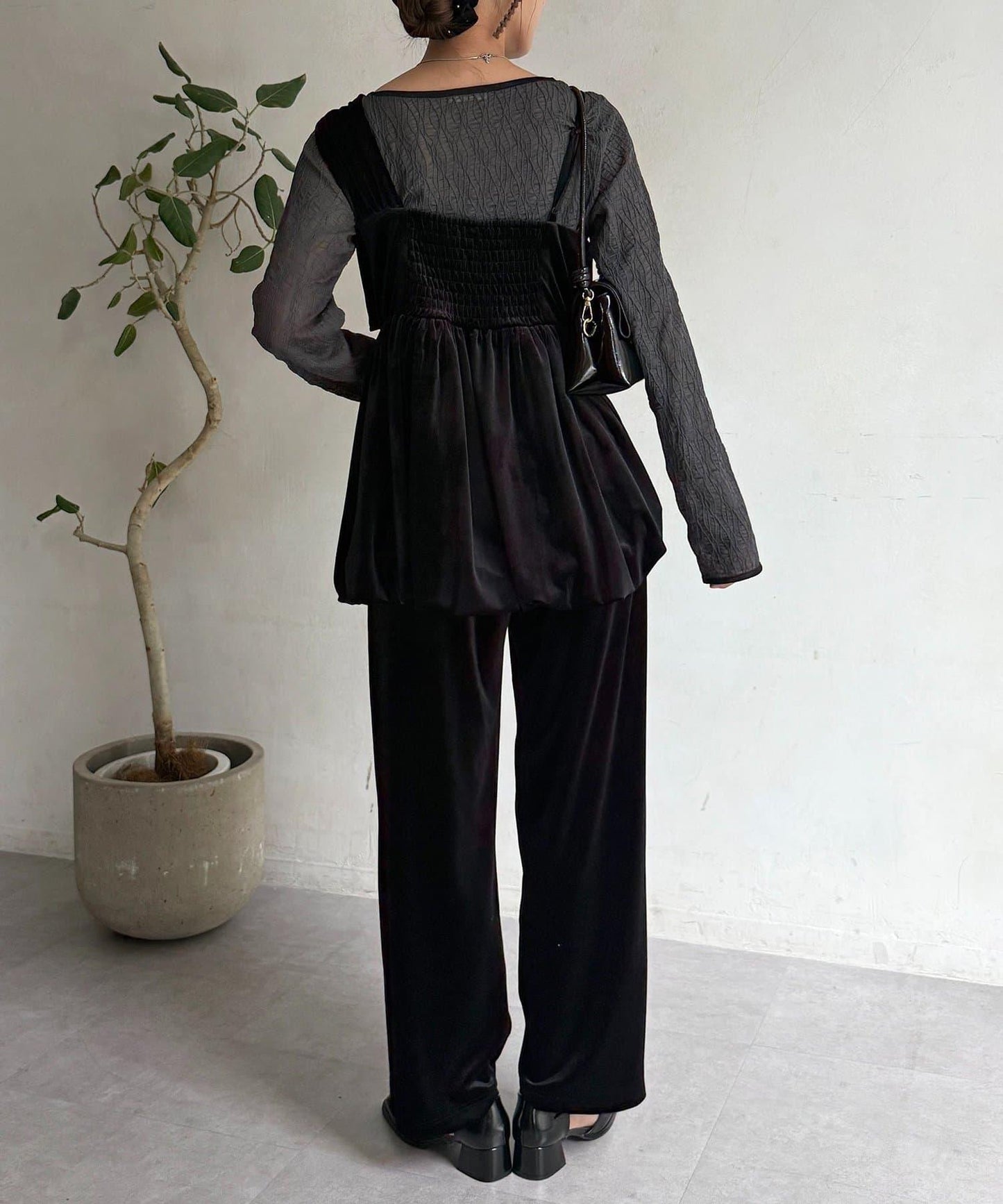 3件套天鵝絨套裝