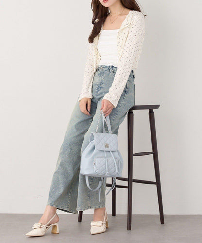 蕾絲內搭套裝開衫