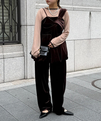 3件套天鵝絨套裝