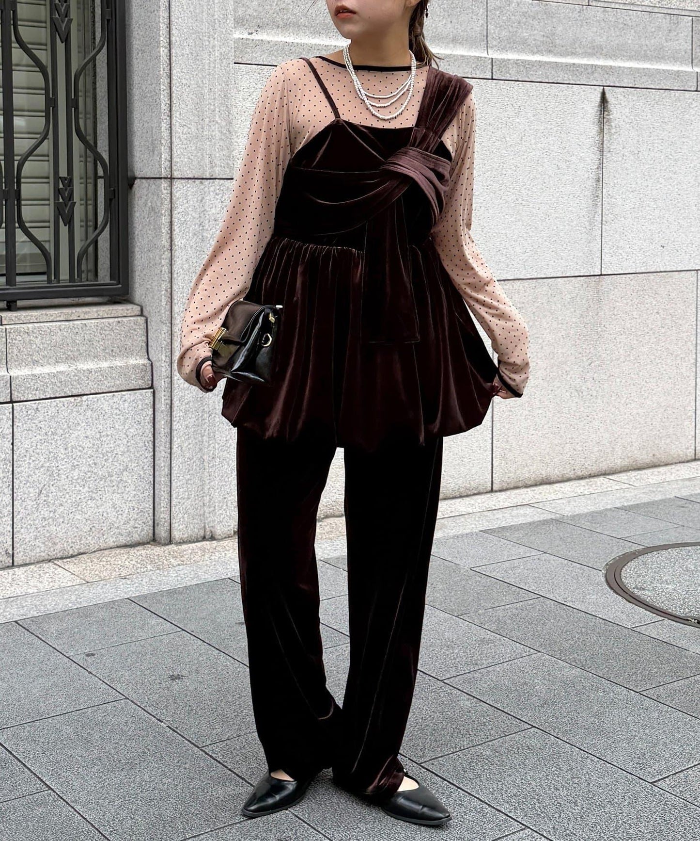 3件套天鵝絨套裝