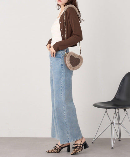 蕾絲內搭套裝開衫