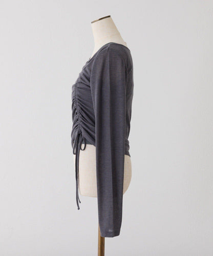 內搭套裝抽繩上衣