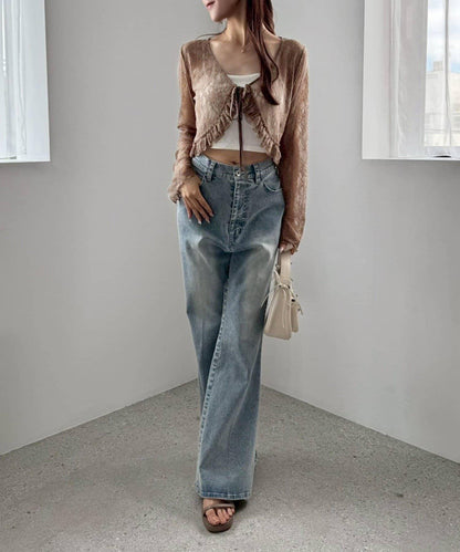 【one after another】蕾絲開衫