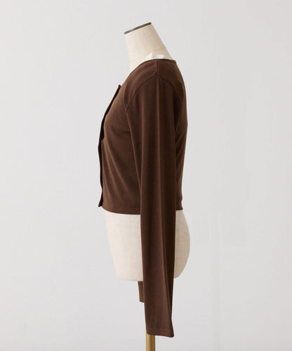 蕾絲內搭套裝開衫