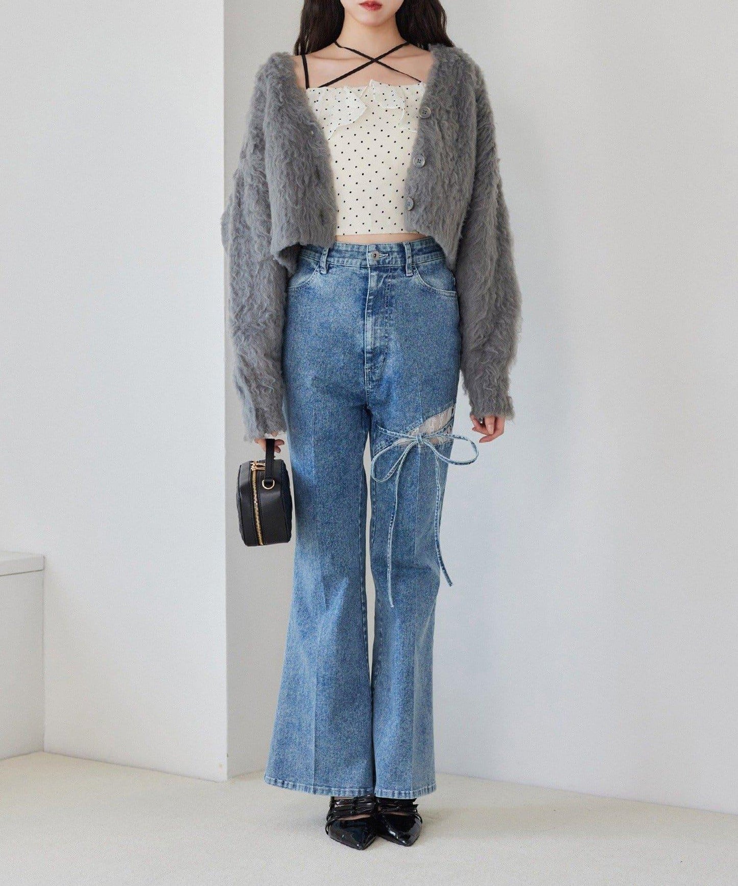 【one after another】首交叉吊帶背心