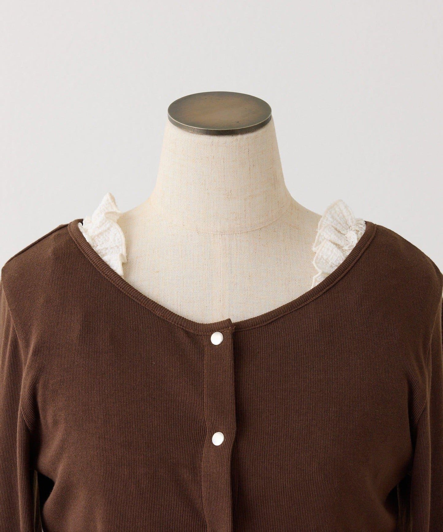 蕾絲內搭套裝開衫