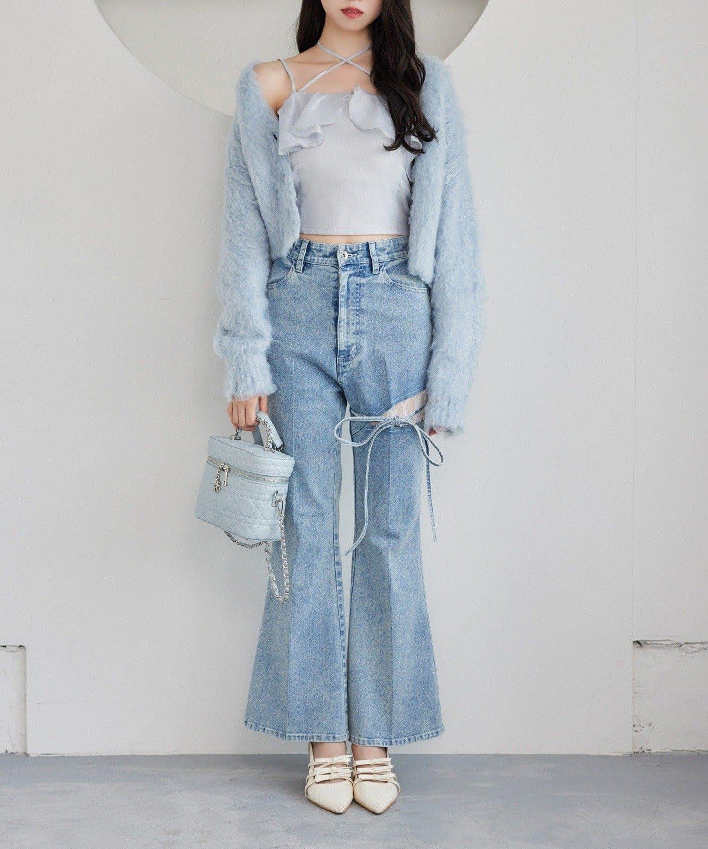 【one after another】首交叉吊帶背心