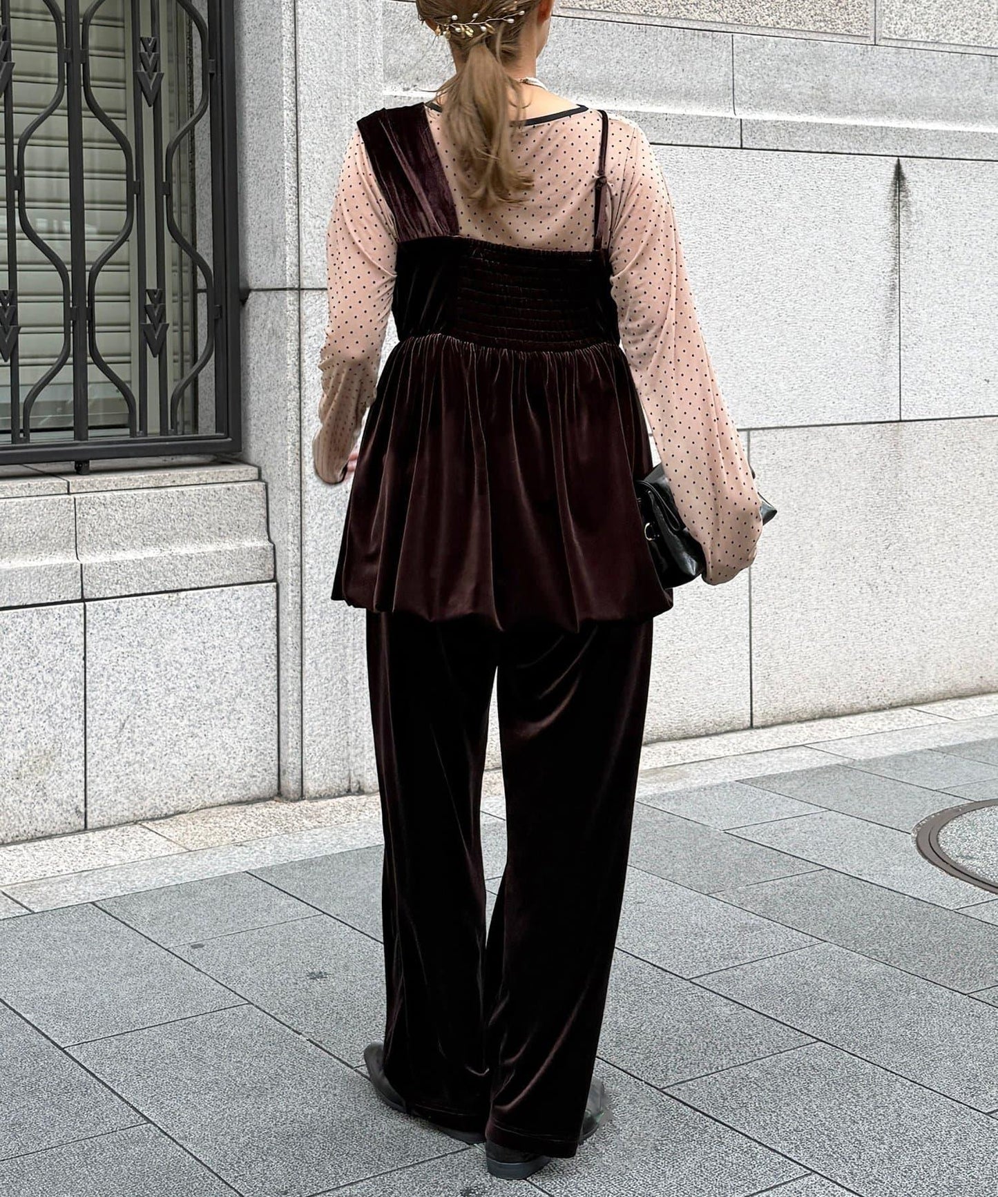 3件套天鵝絨套裝