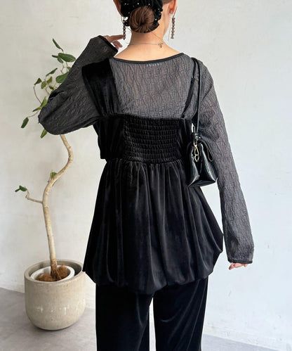 3件套天鵝絨套裝