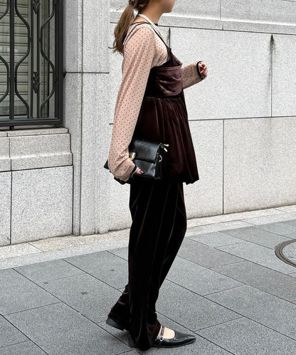 3件套天鵝絨套裝