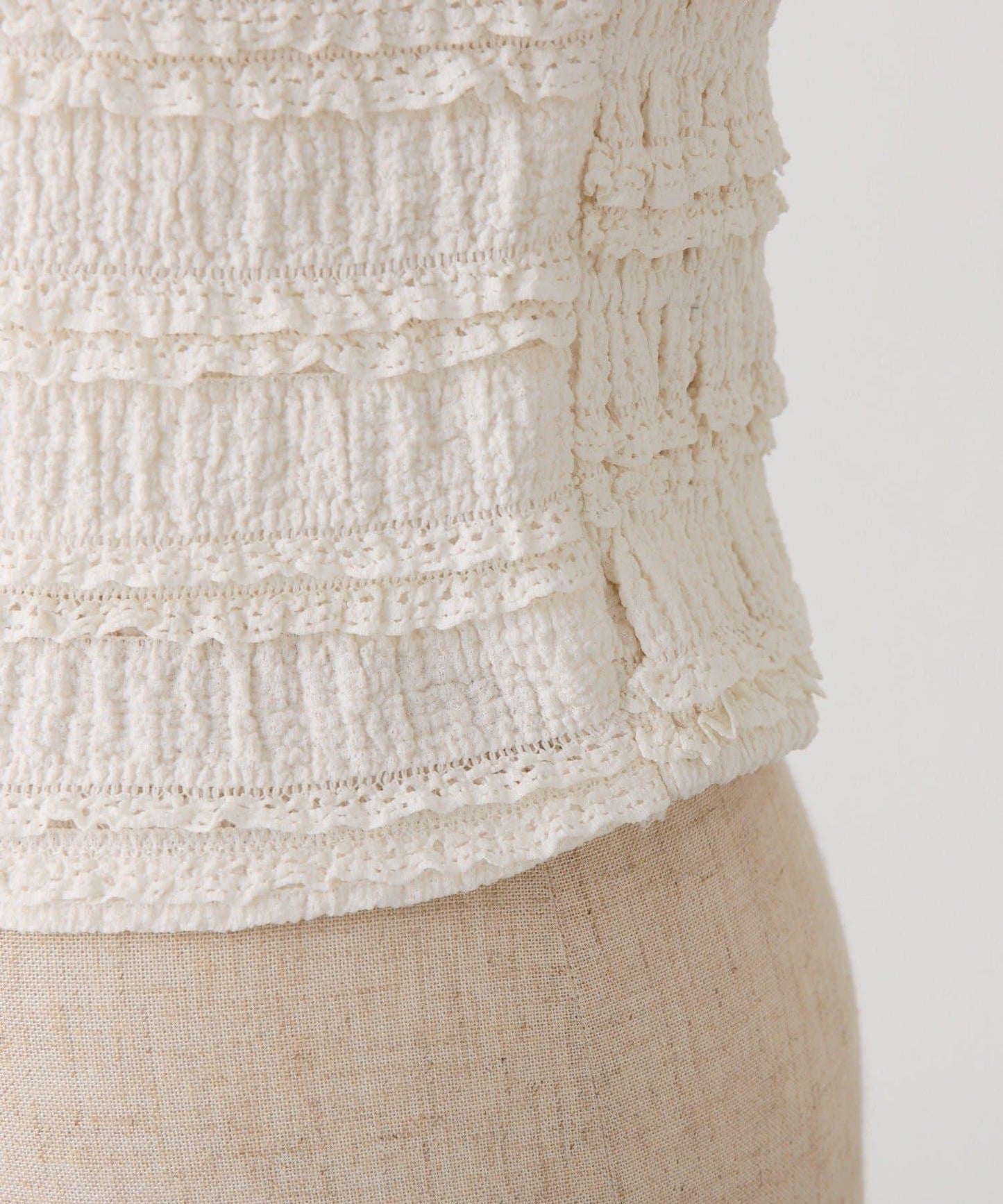 蕾絲內搭套裝開衫