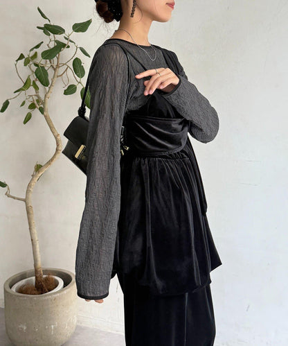 3件套天鵝絨套裝