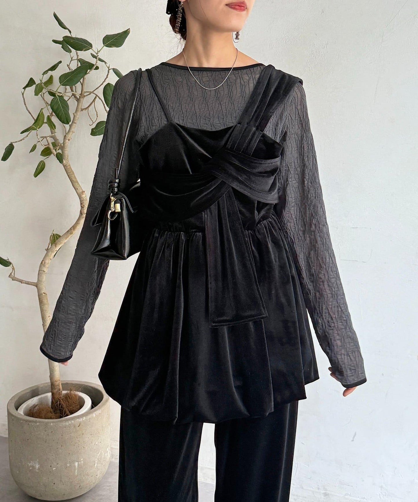 3件套天鵝絨套裝