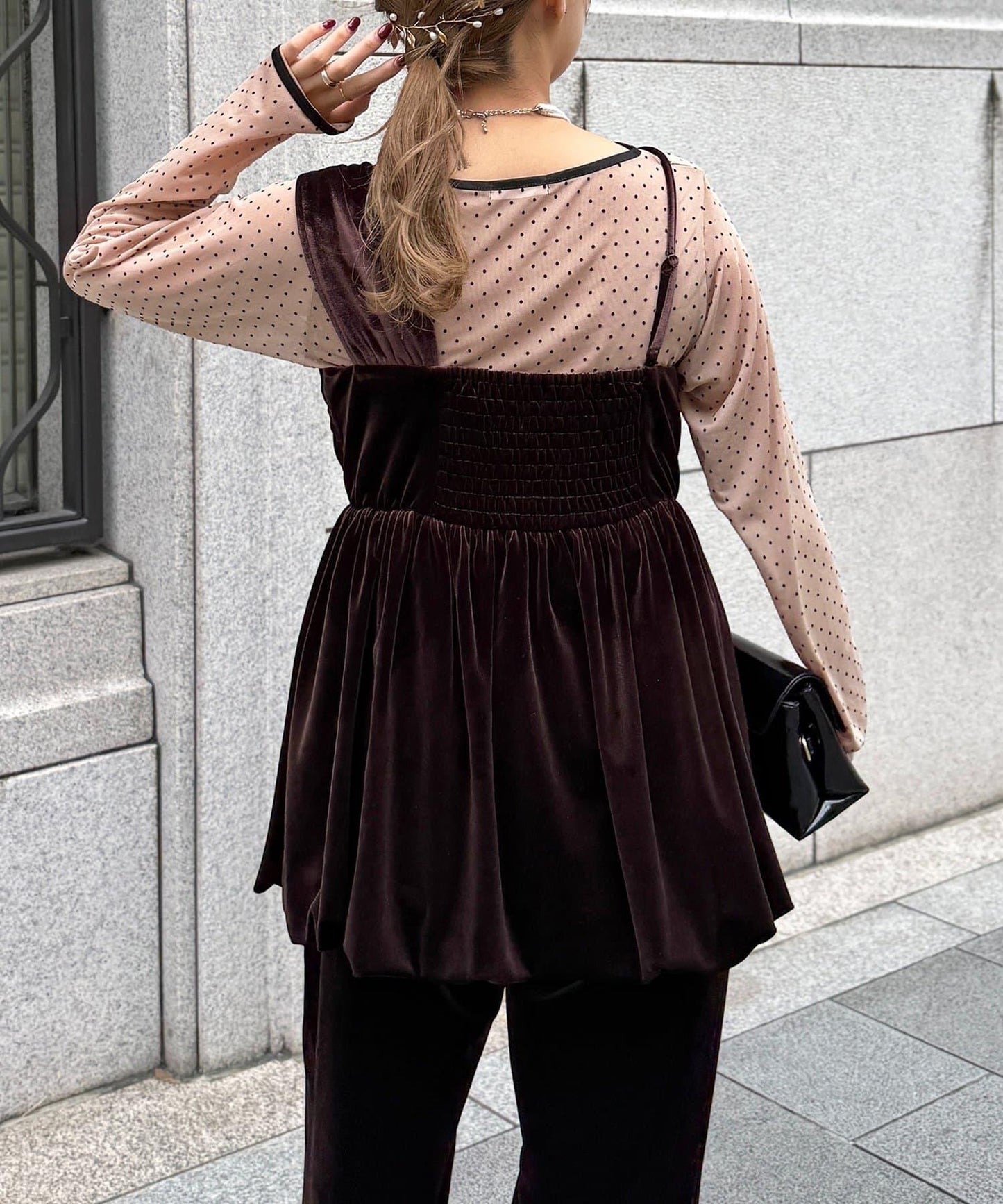 3件套天鵝絨套裝