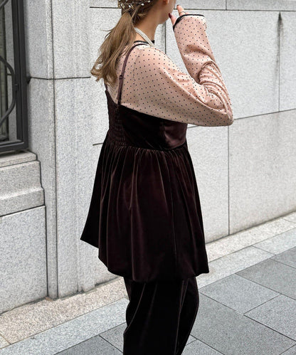 3件套天鵝絨套裝