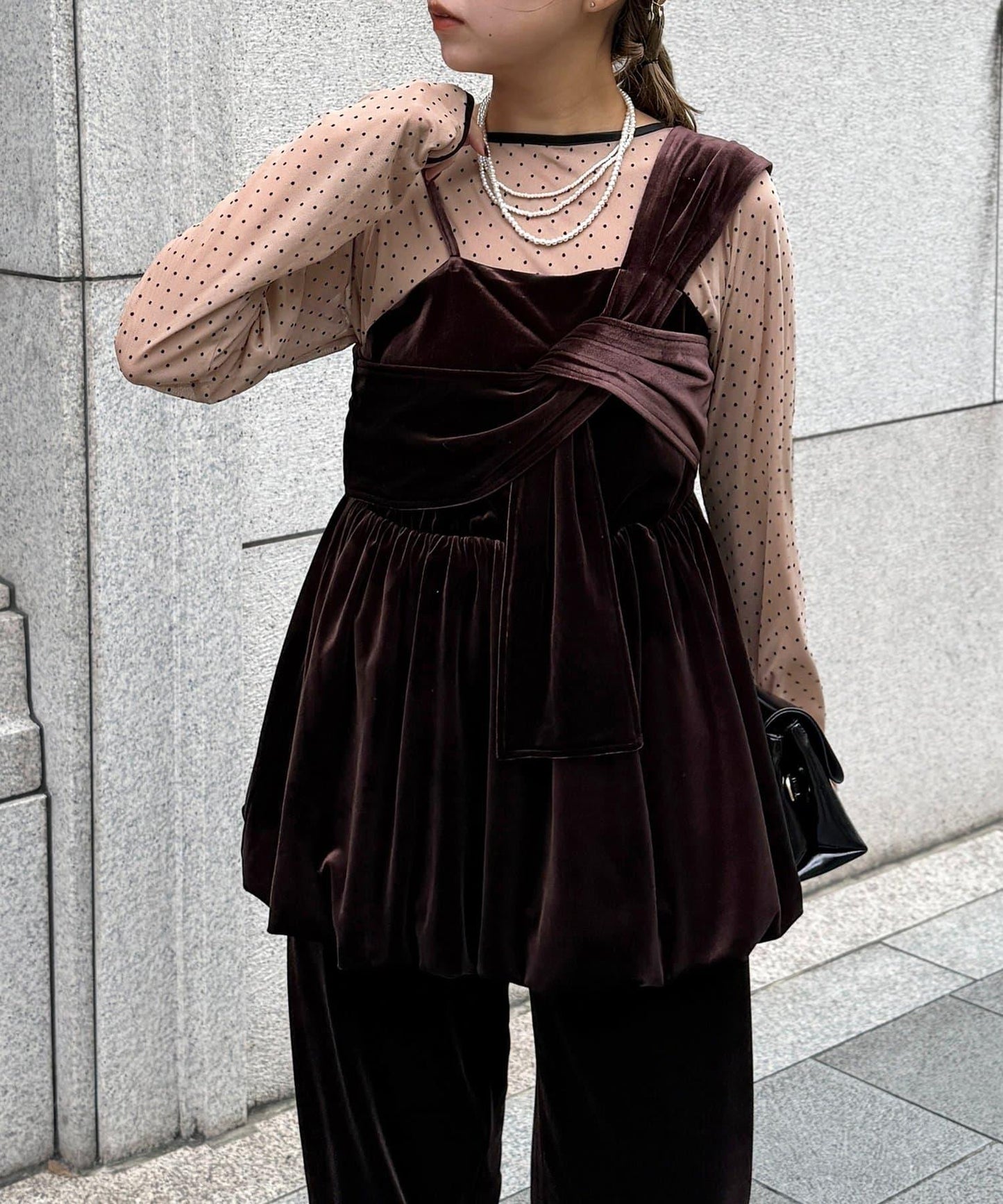 3件套天鵝絨套裝