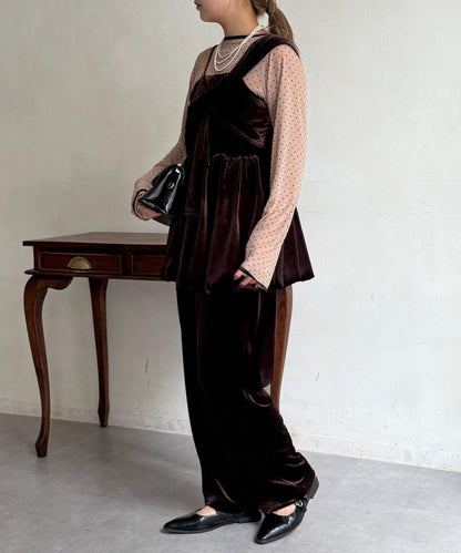 3件套天鵝絨套裝