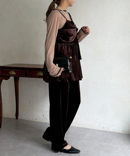 3件套天鵝絨套裝