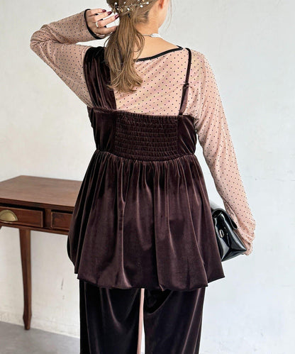 3件套天鵝絨套裝