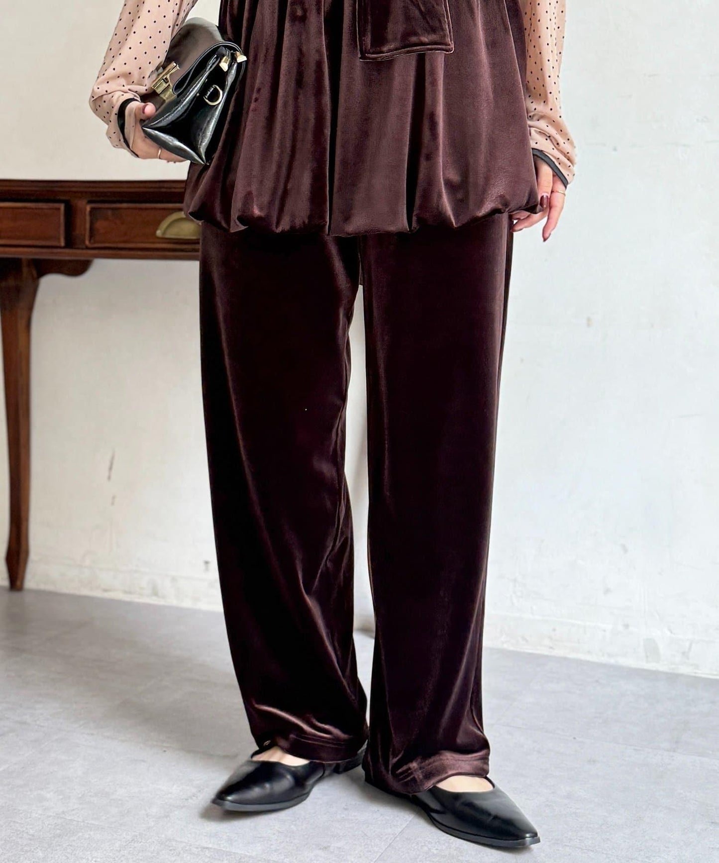 3件套天鵝絨套裝