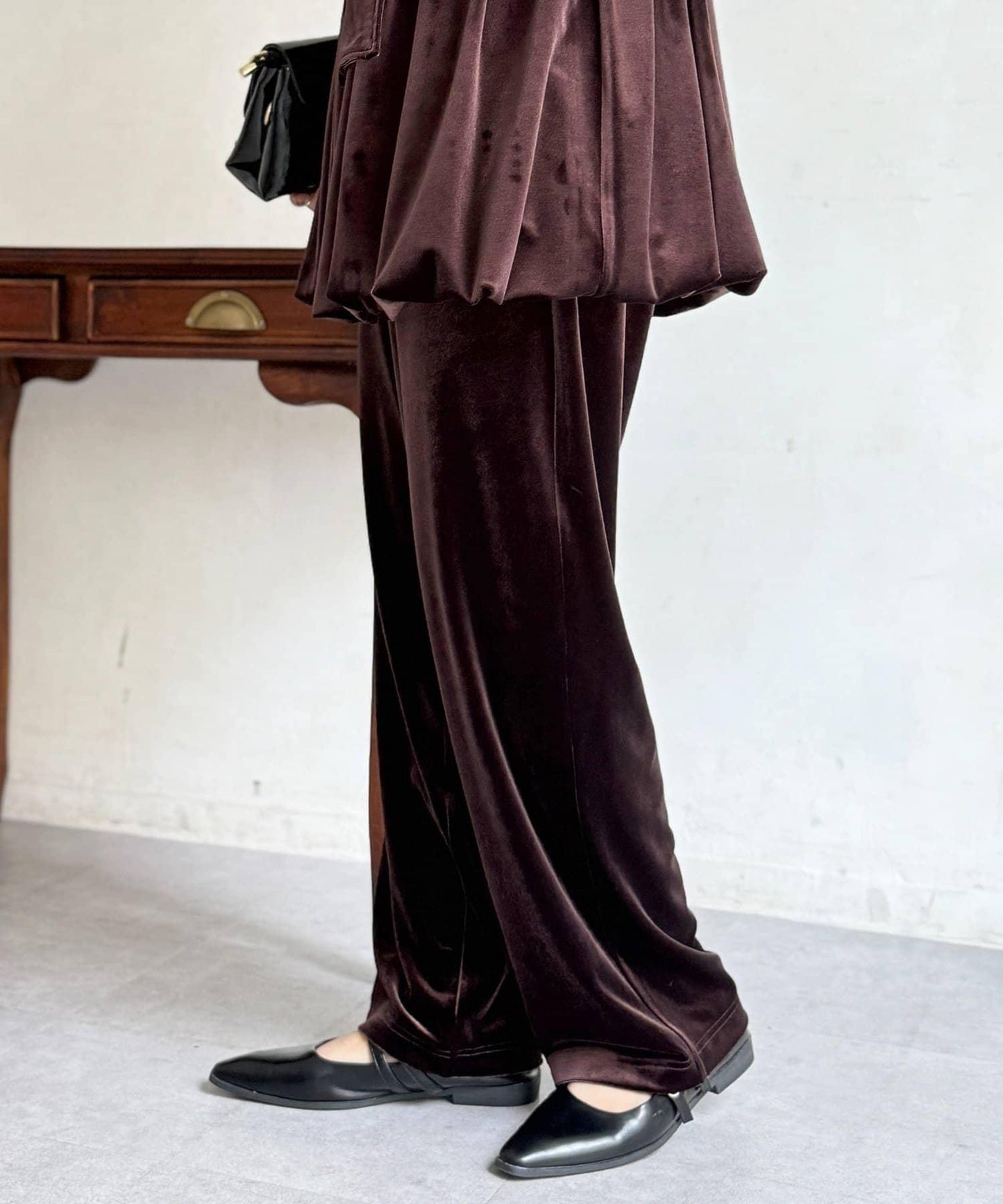 3件套天鵝絨套裝