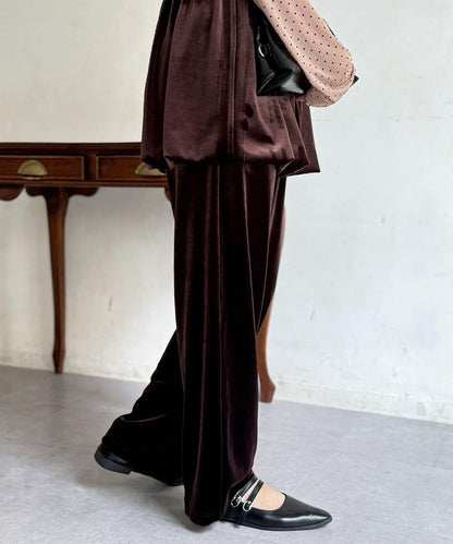 3件套天鵝絨套裝