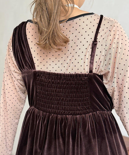 3件套天鵝絨套裝