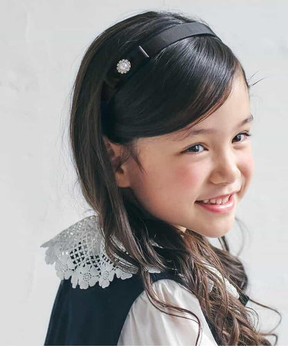 羅緞蝴蝶結髮箍