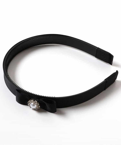 羅緞蝴蝶結髮箍